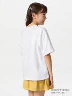 UNIQLO Kids' AIRism Cotton Crew Neck T-Shirt - 63 BLUE