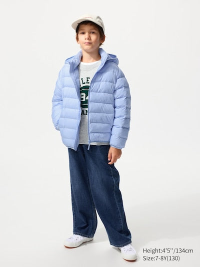 UNIQLO Kids' PUFFERTECH Washable Parka - 61 BLUE