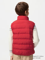 UNIQLO Kids' PUFFERTECH Washable Vest - 01 OFF WHITE