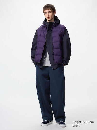 UNIQLO Men's PUFFERTECH Vest - 69 NAVY