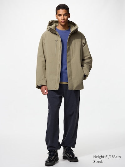 UNIQLO Hybrid Down Parka - 32 BEIGE