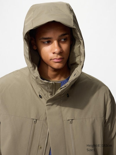 UNIQLO Hybrid Down Parka - 57 OLIVE