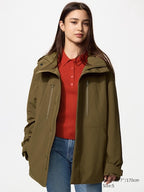 UNIQLO Hybrid Down Parka - 34 BROWN