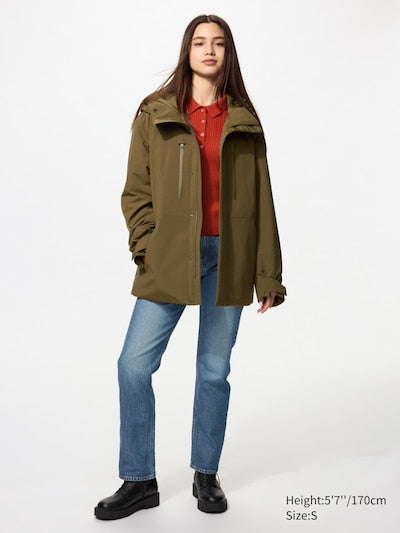 UNIQLO Hybrid Down Parka - 32 BEIGE