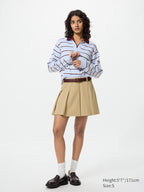 UNIQLO Women's Pleated Skort - 09 BLACK