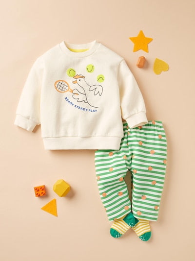 UNIQLO Babies' Ultra Stretch Sweatshirt - 03 GREY