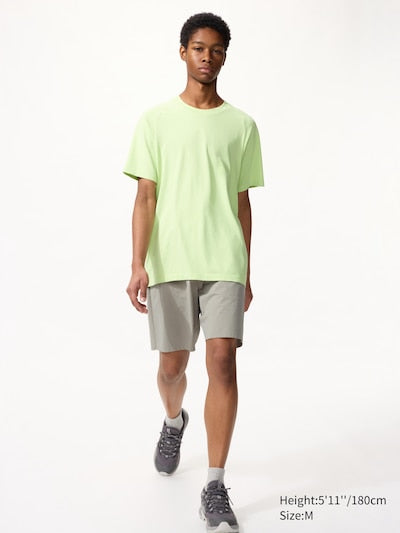 UNIQLO Unisex DRY-EX T-Shirt - 08 DARK GREY