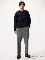 UNIQLO Men's Smart Ankle Trousers - 06 GREY