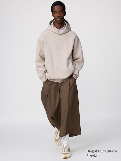 UNIQLO Unisex Cotton Culottes - 31 BEIGE