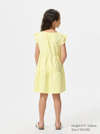 UNIQLO Kids' Combination Dress (Short Sleeve) - 60 LIGHT BLUE