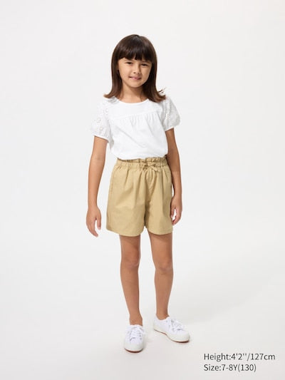 UNIQLO Kids' Easy Shorts - 10 PINK