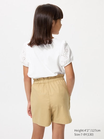 UNIQLO Kids' Easy Shorts - 32 BEIGE