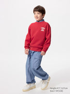 UNIQLO Kids' DRY Sweatshirt (Graphic) - 15 RED