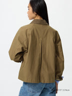 UNIQLO Women's Utility Short Jacket - 09 BLACK