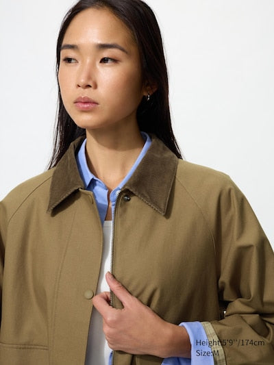 UNIQLO Women's Utility Short Jacket - 09 BLACK