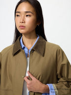 UNIQLO Women's Utility Short Jacket - 09 BLACK