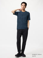 UNIQLO DRY-EX T-Shirt (Patterned) - 03 GREY