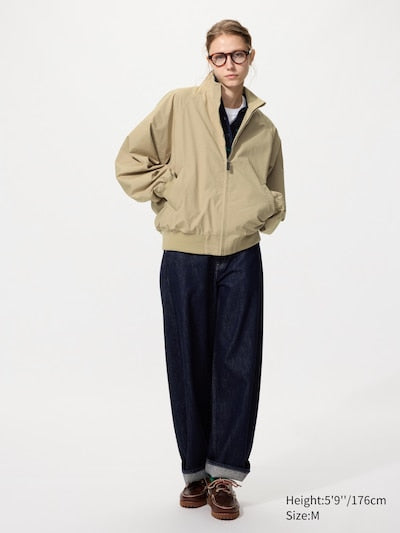 UNIQLO Men's Harrington Jacket - 57 OLIVE