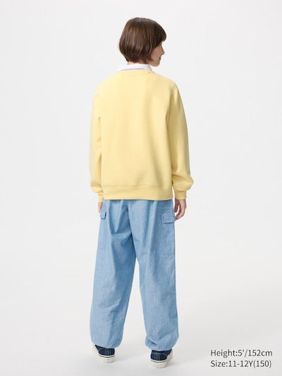 UNIQLO Kids' Cargo Joggers (Chambray) - 64 BLUE