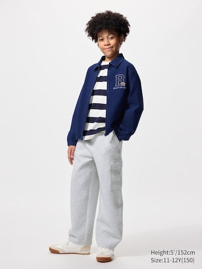 UNIQLO Kids' DRY Joggers (Cargo) - 03 GREY
