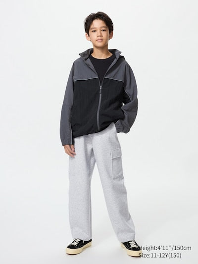 UNIQLO Kids' DRY Joggers (Cargo) - 03 GREY