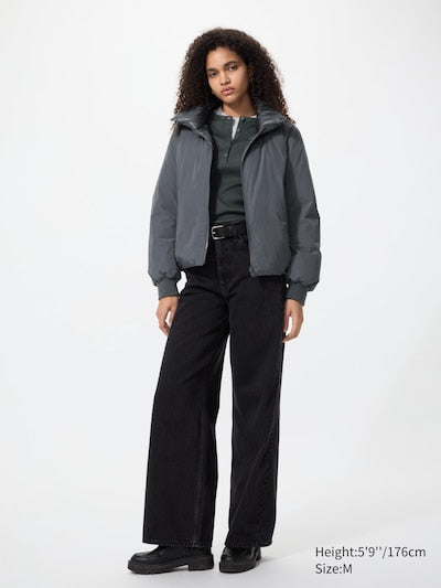 UNIQLO Reversible Windproof Down Jacket - 06 GREY