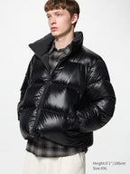 UNIQLO Reversible Windproof Down Jacket - 06 GREY
