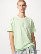 UNIQLO Unisex 100% Supima Cotton T-Shirt - 51 GREEN