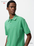 UNIQLO Unisex DRY Piqué Polo Shirt (Patterned) - 52 GREEN
