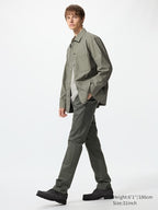 UNIQLO Men's Slim Chino Trousers - 57 OLIVE