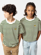UNIQLO Kids' NY Pop Art UT Graphic T-Shirt (Jean-Michel Basquiat) - 57 OLIVE