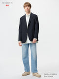 UNIQLO Men's Straight Jeans - 63 BLUE