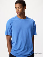 UNIQLO Unisex DRY-EX T-Shirt - 64 BLUE