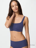 UNIQLO Women's Wireless Bra (Relax) - 67 BLUE