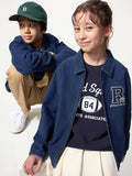 UNIQLO Kids' Jersey Work Jacket - 67 BLUE