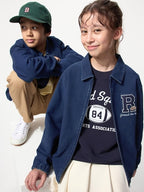 UNIQLO Kids' Jersey Work Jacket - 67 BLUE