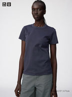 UNIQLO Crew Neck T-Shirt - 69 NAVY