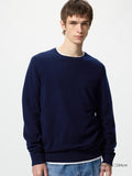 UNIQLO Men's 100% Cashmere Crew Neck Jumper - 69 NAVY