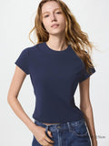 UNIQLO Women's Mini T-Shirt - 69 NAVY