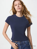 UNIQLO Women's Mini T-Shirt - 69 NAVY