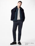 UNIQLO Men's Ultra Stretch Active Tapered Trousers - 69 NAVY