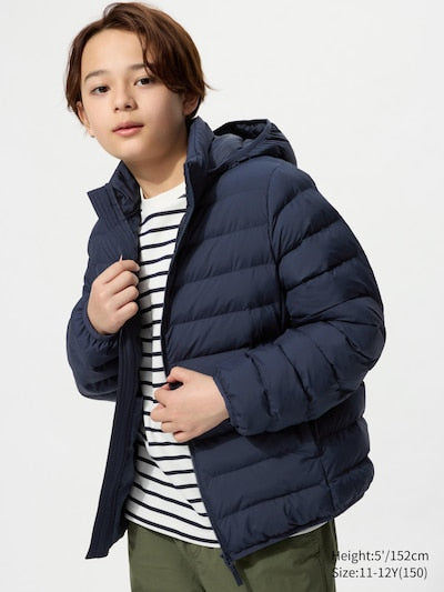 UNIQLO Kids' PUFFERTECH Washable Parka - 69 NAVY
