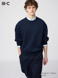UNIQLO Unisex Oversized Sweatshirt - 69 NAVY