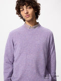 UNIQLO Men's 100% Cashmere Crew Neck Jumper - 74 PURPLE