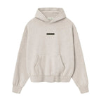 Fear of God Essentials Classic Fleece Hoodie Heather Stone