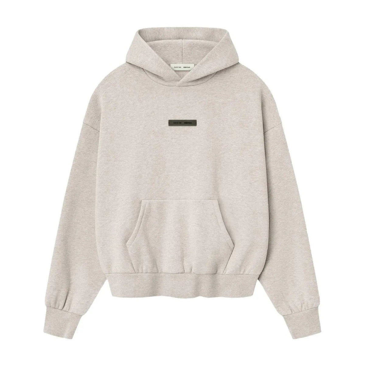 Fear of God Essentials Classic Fleece Hoodie Heather Stone