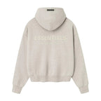 Fear of God Essentials Classic Fleece Hoodie Heather Stone