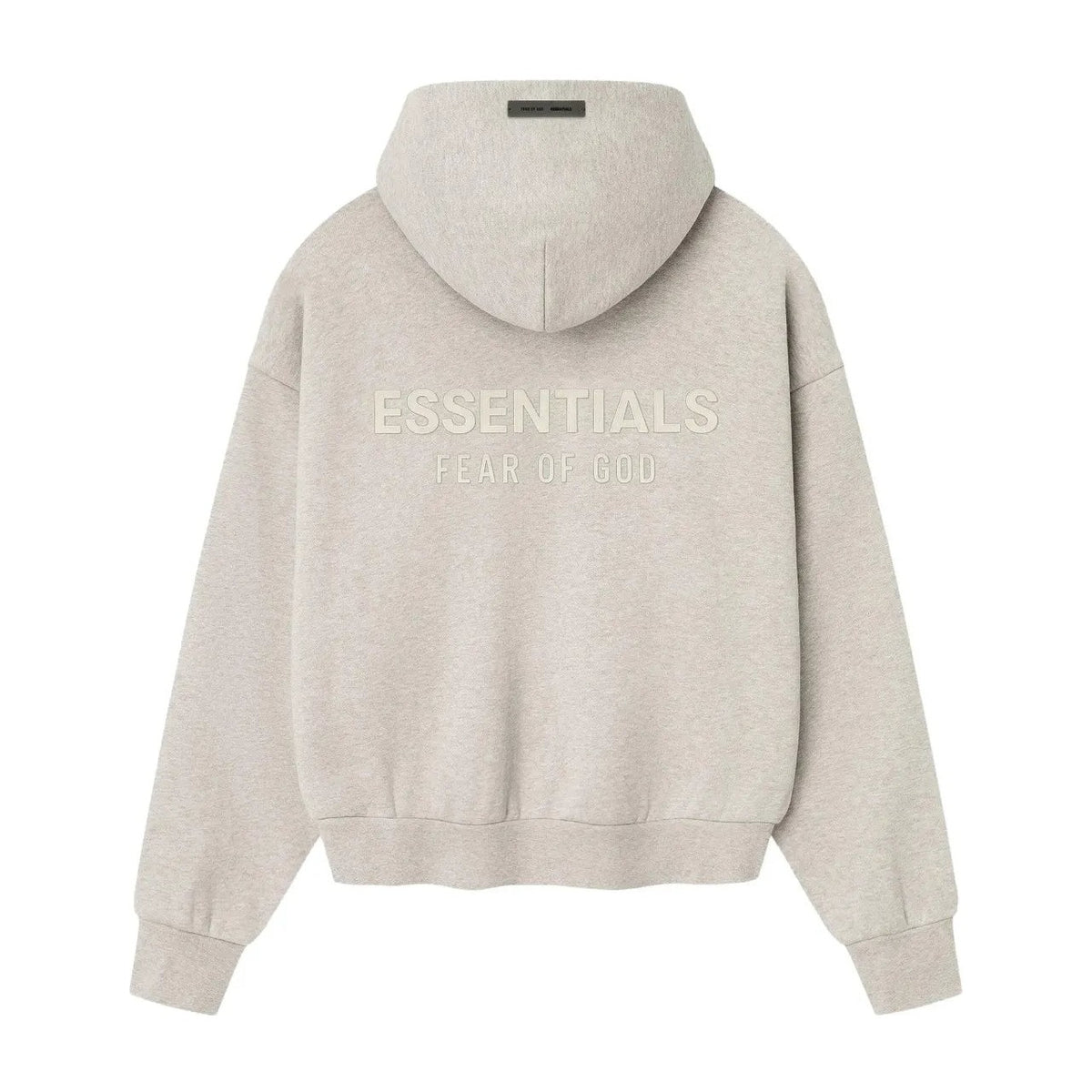Fear of God Essentials Classic Fleece Hoodie Heather Stone