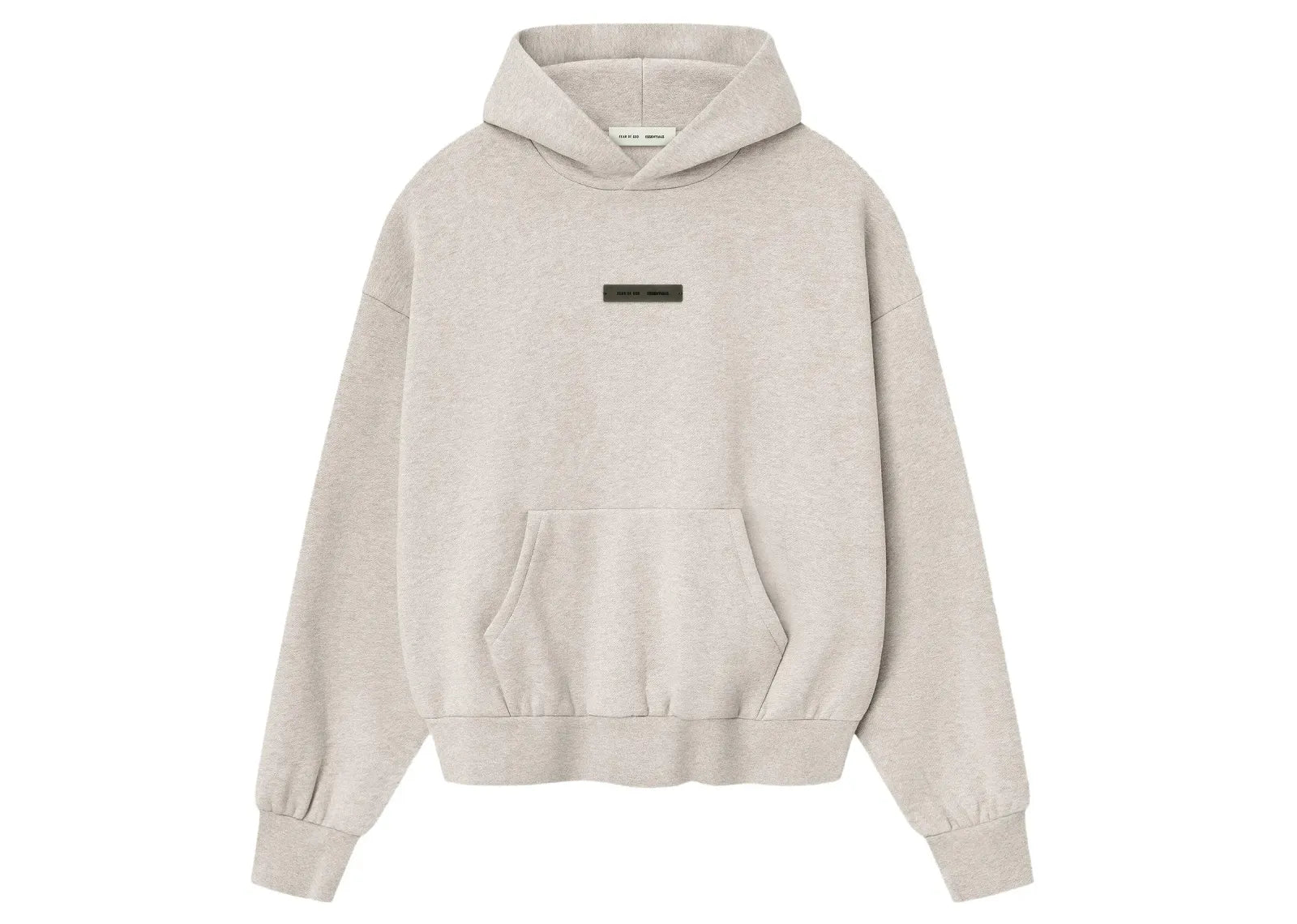Fear of God Essentials Classic Fleece Hoodie Heather Stone