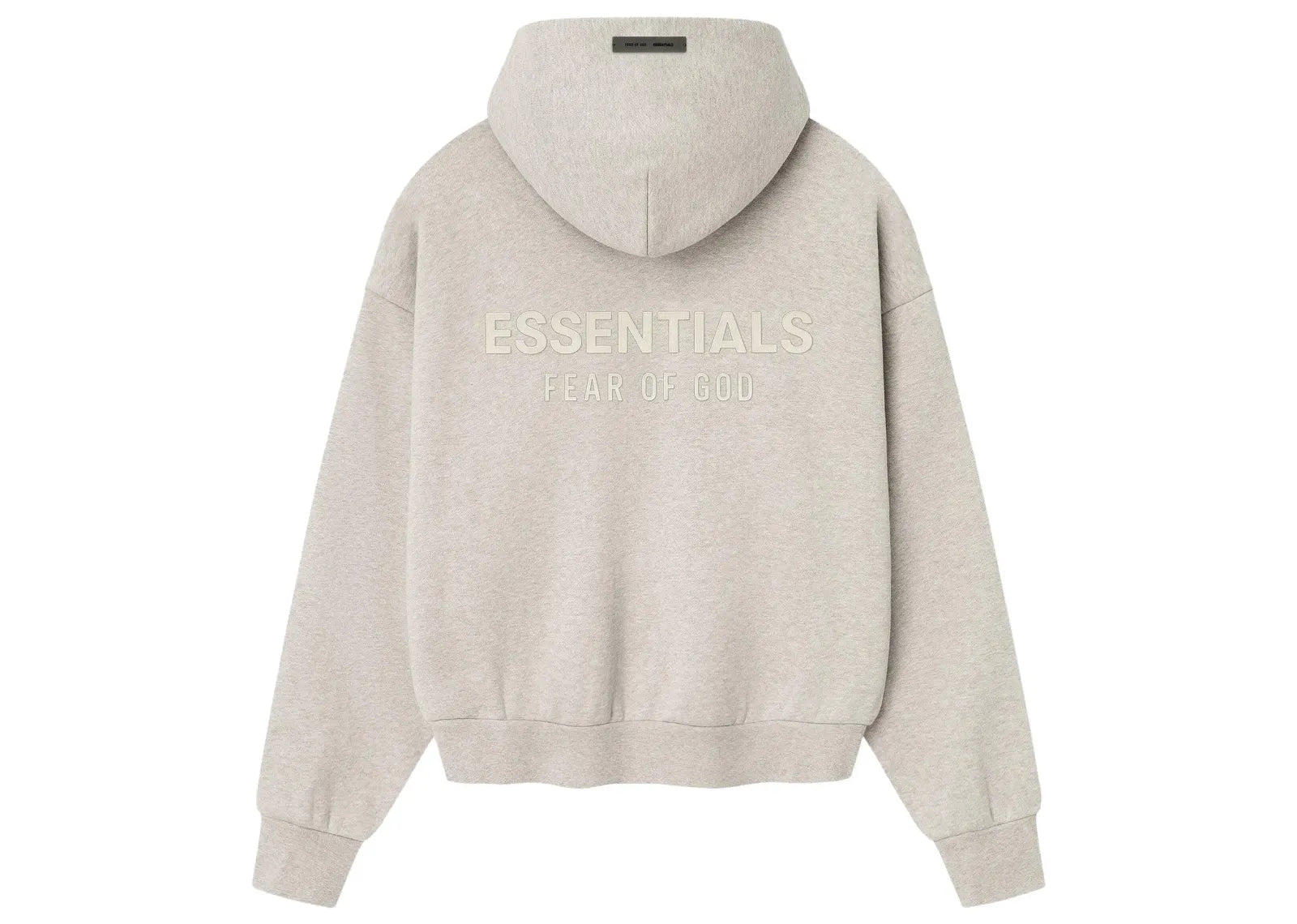 Fear of God Essentials Classic Fleece Hoodie Heather Stone